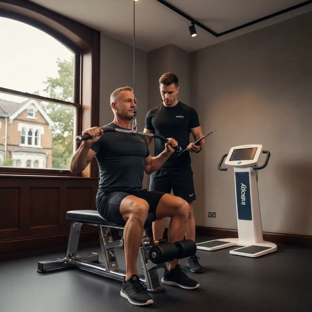 age 50+ strength training Hampstead - senior client building strength at BTX Body Transformation